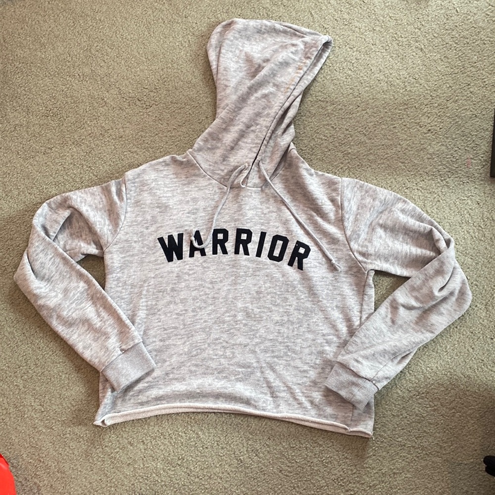 Spiritual Gangster crop WARRIOR hoodie